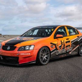 V8 Race Car Rear Seat Ride