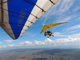 Birds Eye View of Ningaloo in a Microlight
