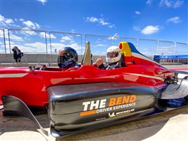 Formula Car and V8 Mustang Combo