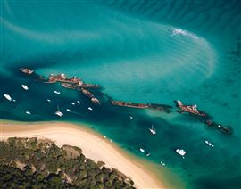 Tangalooma VIP Helicopter Scenic Flight for 6