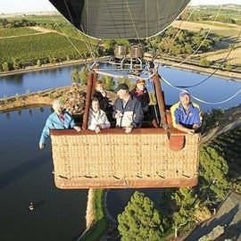 Hot Air Ballooning over the Barossa Valley