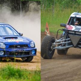V8 Race Buggy and WRX Rally Car Combo