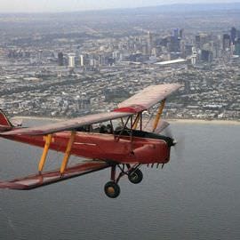 Tiger Moth Flight with Mild Aerobatics, 30 Minutes