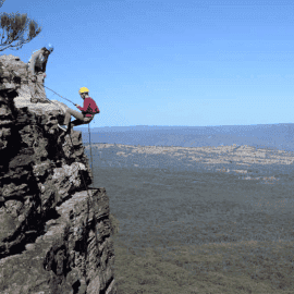 Abseiling Mini Jump