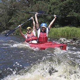 Kayaking and Abseiling Day with Transfers