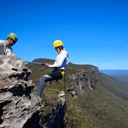 Full Day of Abseiling and Rock Climbing
