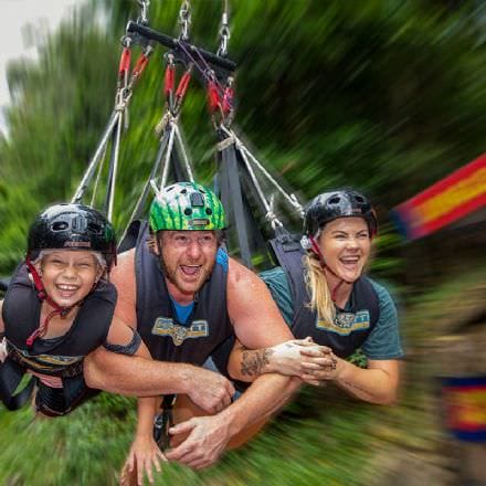 Giant Jungle Swing, Family