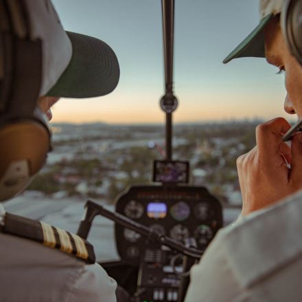 Exclusive Helicopter Flight of Brisbane for Three