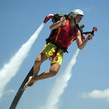 Jet Pack Solo Flight